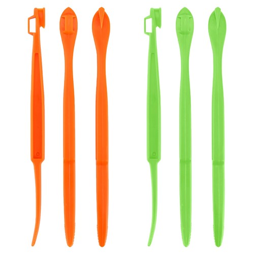 6pcs orange peeler tools - orange,