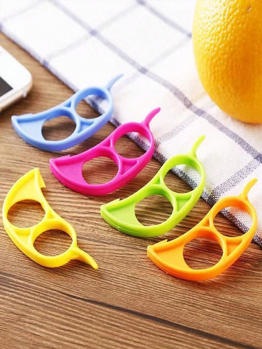 2pcs plastic orange peeler - 2pcs,