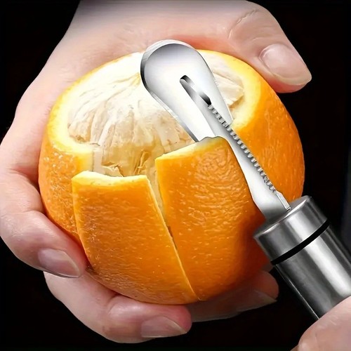 Stainless steel lemon - stainless, orange