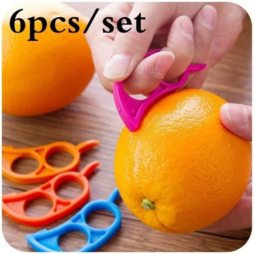 6pcs creative orange peeler - 6pcs,