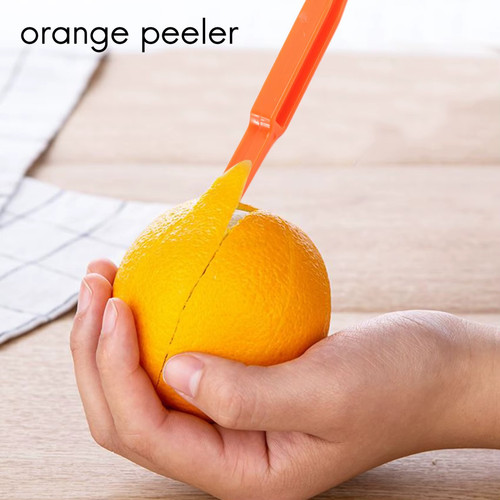 Fruit orange peeler slicer - orange,