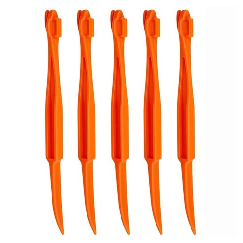 5pcs plastic orange - 5pcs,