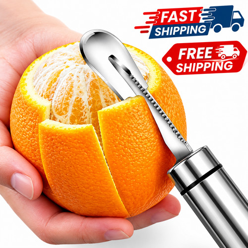 Stainless steel lemon orange - steel,