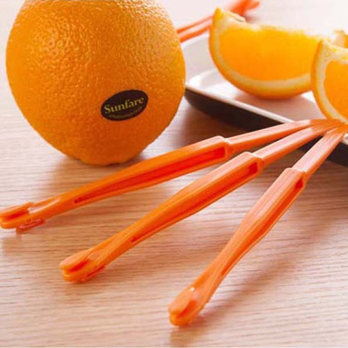Fruit orange peeler - orange, slicer